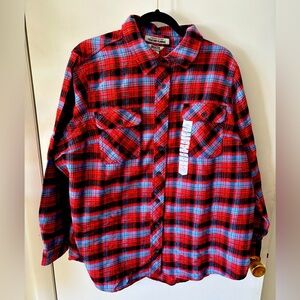 Cozy Duluth Folklore Flannel - new with tags!